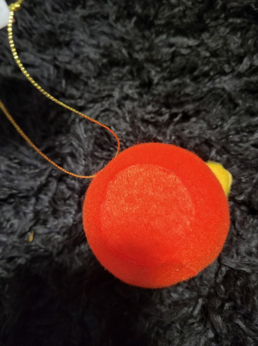Kawaii Cheese & Pastry Felt Ornament - Yellow - Picture 2 of 3